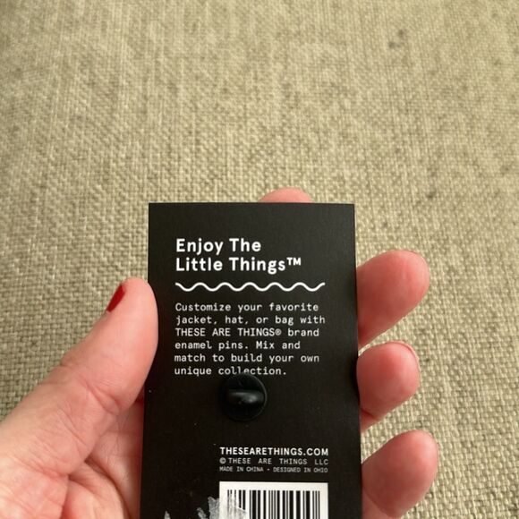 NWT These Are Things SALTY Enamel Pin - Picture 3 of 5